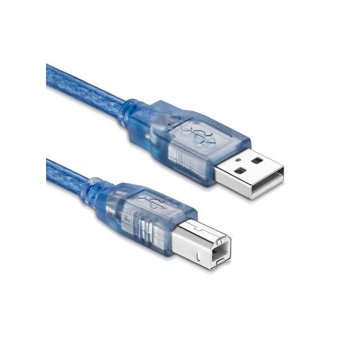 CABLE IMPRIMANTE USB 2.0 MALE/MALE 5M – Qabes COM
